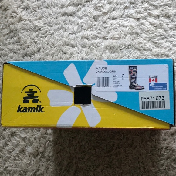 Kamik Rain Boots Size 7 - Picture 5 of 7